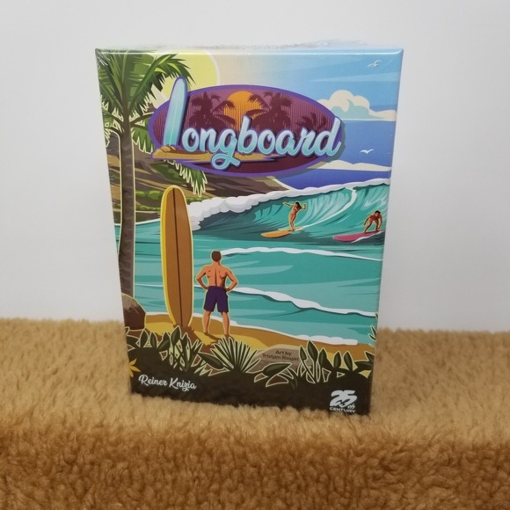 Longboard Card Game by Reiner Knizia and 25th Century Games NEW Sealed